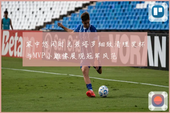 家中悠闲时光劳塔罗细致清理奖杯与MVP小雕像展现冠军风范